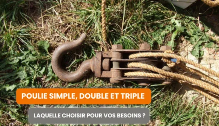 poulies simple, double et triple