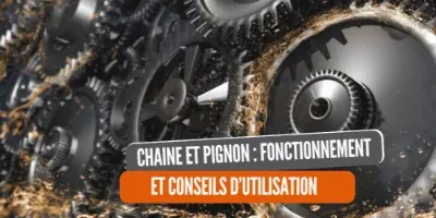 Chaine et pignon