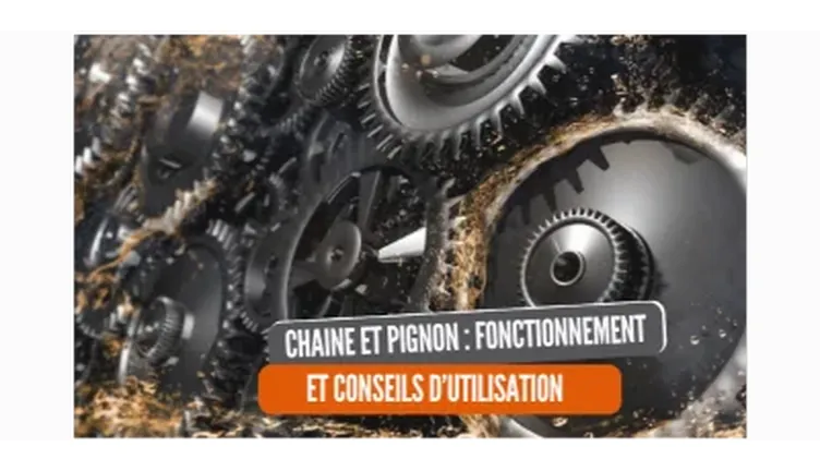 Chaine et pignon