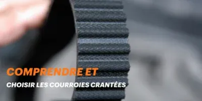 Les courroies crantées