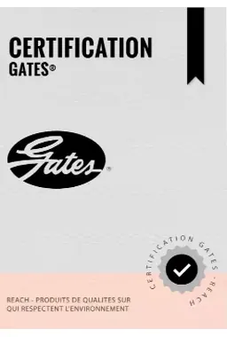 GATES certification REACH