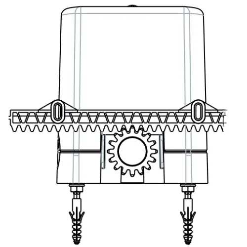 image schéma engrenage à roue et crémaillère